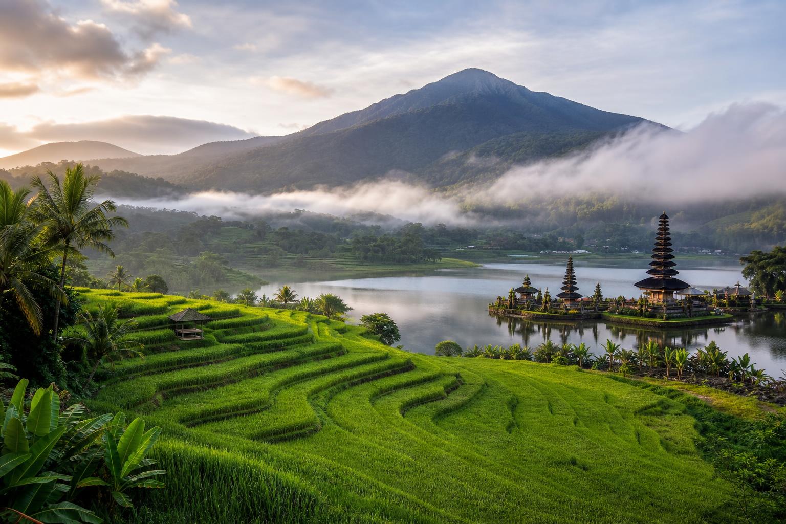 Scenic Bali landscape for GSI Bali travel experiences